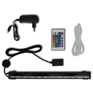 vidaXL LED потопяема лампа с батерии RGB 32 см