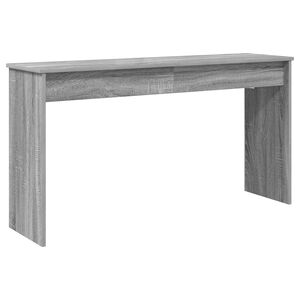 vidaXL Стойка за клавиатура Сив Сонома 120 x 32 x 64 см
