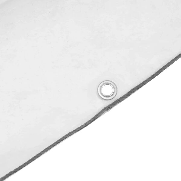 vidaXL Платно с детайли Прозрачен 5 x 10 m Полиетилен