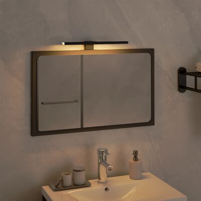 vidaXL LED лампа за огледало, 5,5 W, топло бяла, 30 см, 3000K