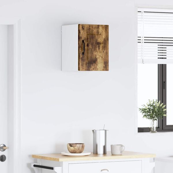 vidaXL Кухненски шкаф с рафт Димян дъб 30 x 31 x 40 см Инженерно дърво