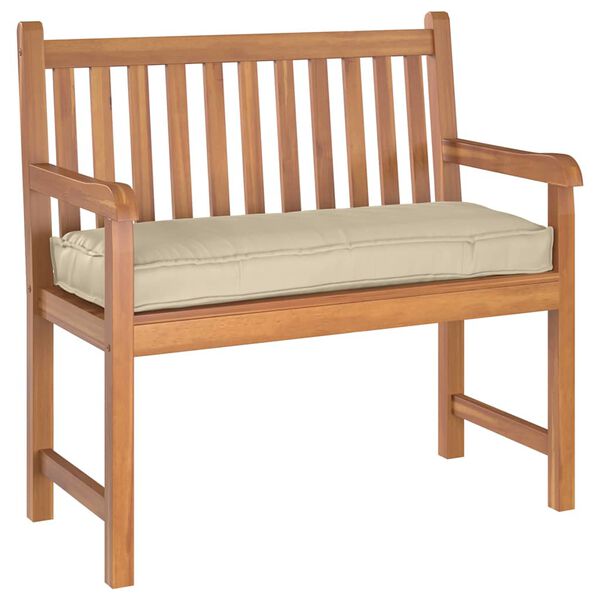 vidaXL Възглавница Бежово 100 x 40 x 8 см Оксфордска тъкан