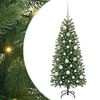 vidaXL С изкуствено коледно дърво Зелен 120 cm PE и PVC