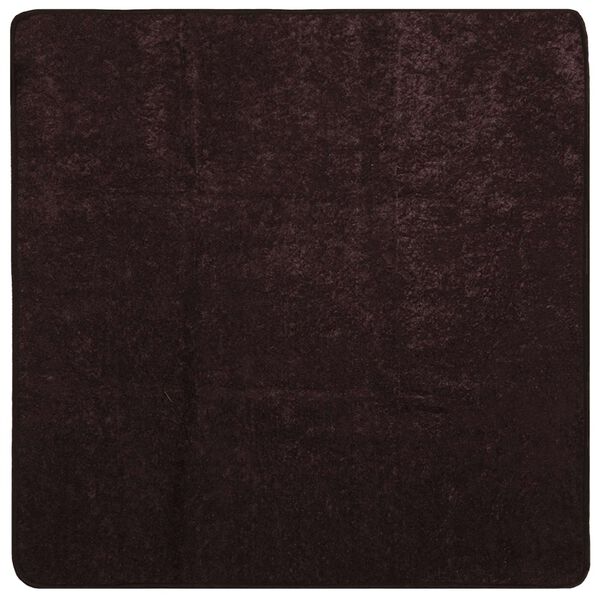 vidaXL Каса за килим MARSA Антрацит 100 x 100 cm Полиестер и PVC