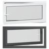 vidaXL Прозорец за мазе с наклон и завъртане RISOR 120 x 60 cm
