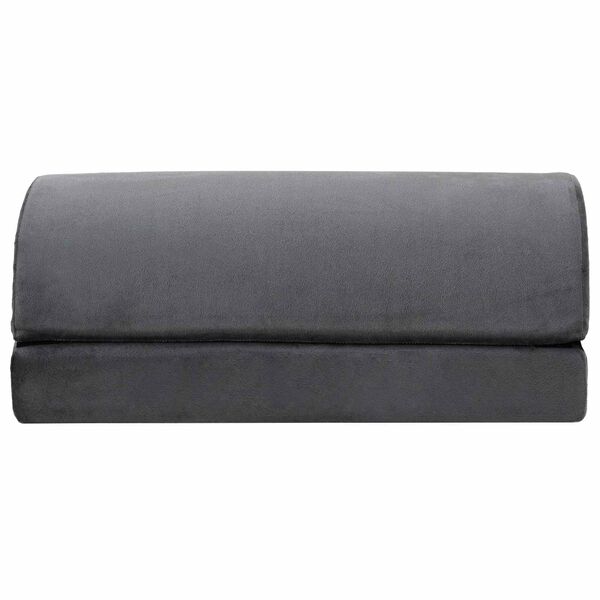 vidaXL Възглавница за повдигане на крака Едноцветен Сив