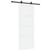 vidaXL Преплъзваща се врата ORKDAL 83 x 211 cm Инженерна дървесина