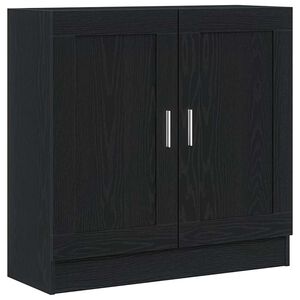 vidaXL Шкаф за книги 3 нива 82,5 x 30,5 x 80 см Инженерна дървесина