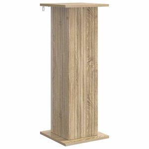 vidaXL Стойка за растения Дъб сонома 30,5 x 30 x 80,5 см