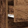 vidaXL Нощен шкаф 2 pcs Старо дърво 40 x 35 x 50 см Инженерно дърво