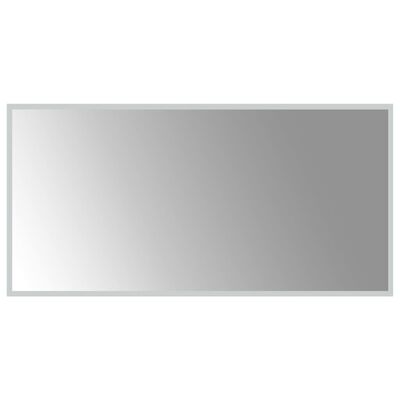 vidaXL LED огледало за баня, 50x100 см