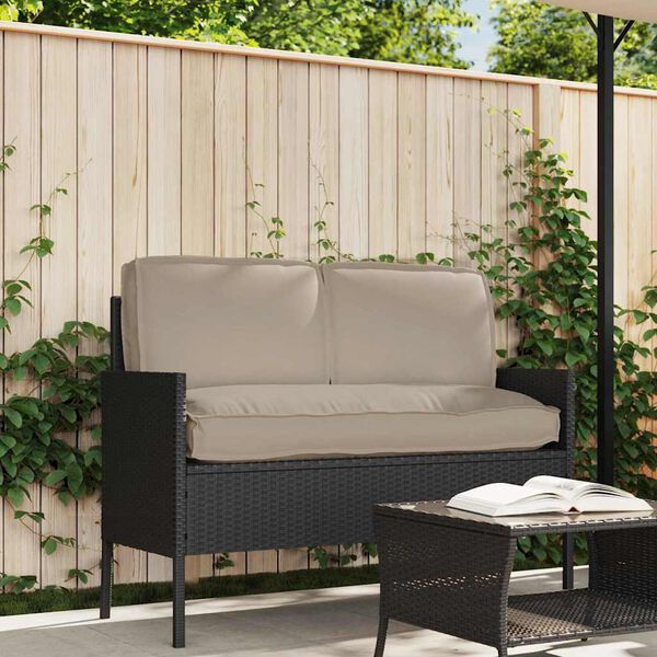 vidaXL Комплект възглавници 3 pcs Таупе Оксфордска тъкан