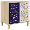 vidaXL Шкаф за баня MAINZ Сонома 60 x 40 x 60 см Инженерна дървесина