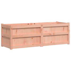 vidaXL Градински сандък, 150x50x50 см, дугласко дърво масив