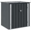 vidaXL Кутия за съхранение в градината Черно 101,5 x 82 x 100 см