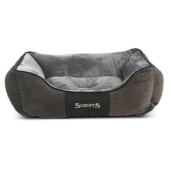 Scruffs & Tramps Кучешко легло Chester М 60x50 см сиво 1166