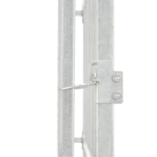 vidaXL Външна клетка за кучета, 150x150x185 см