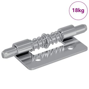 vidaXL Ключалка 1800 pcs Сребрист 46 x 17 x 1,2 мм Стомана