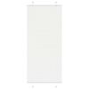 vidaXL Плисирана щора Бяла 90x200 cm Ширина на плата 89,4 cm Полиестер