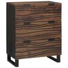 vidaXL Служебен шкаф Кафяво 60 x 33.5 x 75 см