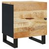 vidaXL Нощно шкафче, 40x33x46 см, масивно мангово дърво