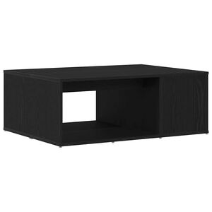 vidaXL Масичка за кафе Черния дъб 90 x 67 x 33 см Инженерна дървесина