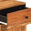 vidaXL Нощно шкафче 50x33x60 см акация масив