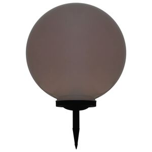 vidaXL Градинска соларна лампа, LED, сферична, 50 см, RGB