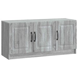 vidaXL ТВ шкаф Сива сонома 99 x 34,5 x 47 см Инженерна дървесина