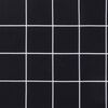 vidaXL Възглавници за столове 6 бр черно каре 40x40x7 см плат