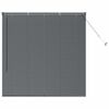 vidaXL Вертикални щори Тъмносиво 130 x 130 cm Алуминий