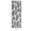 vidaXL Килим за открито, ARAKIL черен, 80x250 см, PP