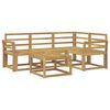 vidaXL Комплект дивани за открито 5 pcs Бяло 59 x 59 x 37 см