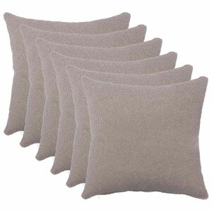 vidaXL Калъфка за възглавница 6 pcs HEERLEN Светлосиво 30 x 30 cm