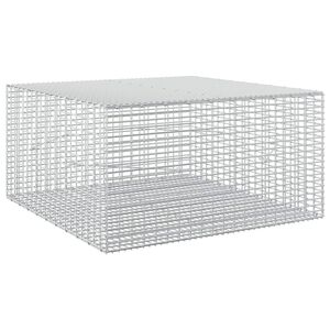 vidaXL Габион с 3,5 мм тел и 5x2,5 см мрежа 100x100x50 см