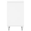 vidaXL Бюфети, 2 бр, бели, 40x35x70 см, инженерно дърво