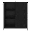 vidaXL Служебен шкаф Черния дъб 70 x 30 x 80 см Инженерно дърво