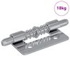 vidaXL Ключалка 1800 бр. Сребристо 46 x 17 x 1,2 мм Стомана
