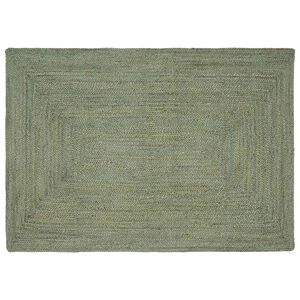 vidaXL Килими за помещение Правоъгълна Маслиненозелено 120 x 170 cm