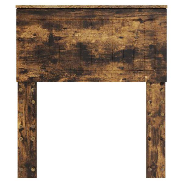 vidaXL Облегалка за глава с таблото Димян дъб 75 cm Инженерно дърво