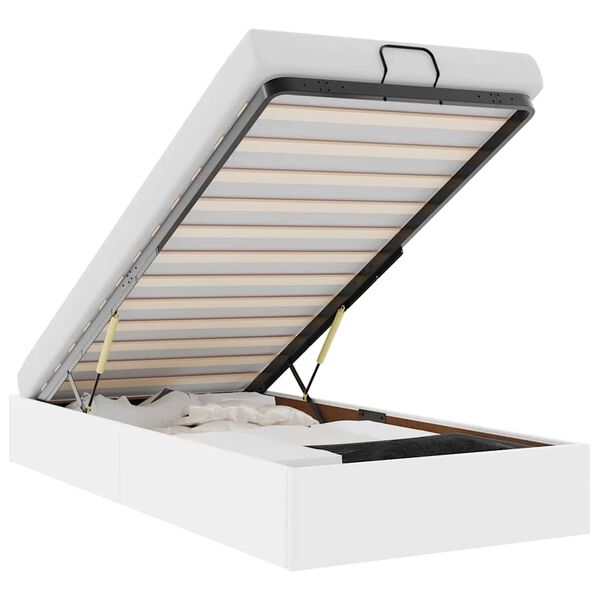 vidaXL Османска рамка за легло без матрак, 90x200 см, изкуствена кожа