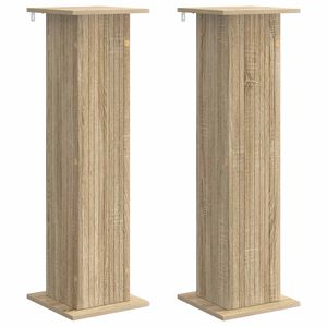 vidaXL Стойка за растения 2 бр. Дъб сонома 30,5 x 30 x 100,5 см