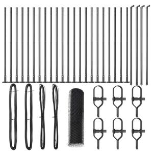 vidaXL Стълб за ограда. Сиво