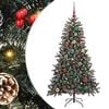 vidaXL С изкуствено коледно дърво Зелен 150 cm