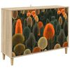 vidaXL Служебен шкаф ZAANDAM Сонома 102 x 33 x 75 см