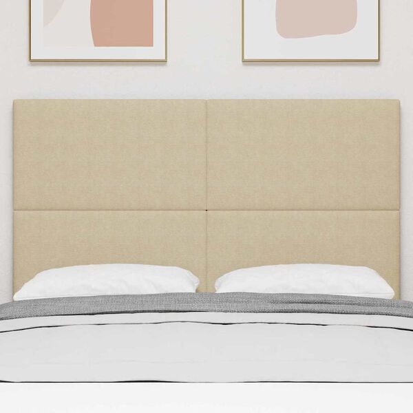 vidaXL Облегалка за глава Светлозелено сиво 160 cm Изкуствена