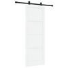 vidaXL Преплъзваща се врата ORKDAL 78 x 211 cm Инженерна дървесина