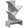 vidaXL Дървена библиотека 3-тирe 30 x 18 x 48 см Инженерна дървесина