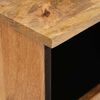 vidaXL Нощен шкаф Естествен 40 x 33 x 46 см Солидно мангово дърво