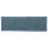 vidaXL Изтривалки за стълби, 30 бр., 65x21x4 см, морскосин, правоъгълен кант